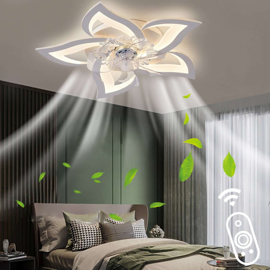 27 inch Modern Ceiling Fan with LED & Remote Control